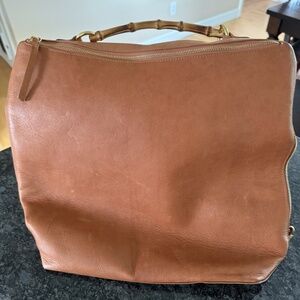 Bamboo Elisabetta Convertible Backpack, Sauvage, Camel